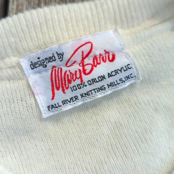 Vintage Cardigan Sequin Off White - Picture 5 of 8